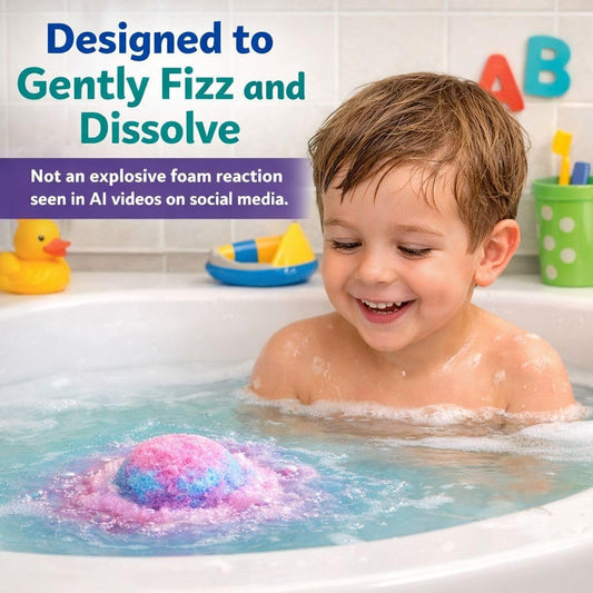 Bath Bombs for Kids with Surprise Inside, 12 Bubble Bath Fizzies with Jungle Animal Toys. Moisturizing, Gentle & Kids Safe, Rainbow Spa Bath Fizz, Birthday Gift Easter Basket Essentials for Boy Girls